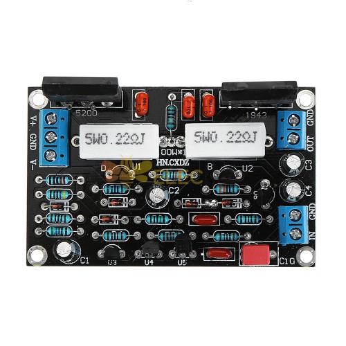 Sc Sa Mono Channel W Hifi Audio Amplifier Board After