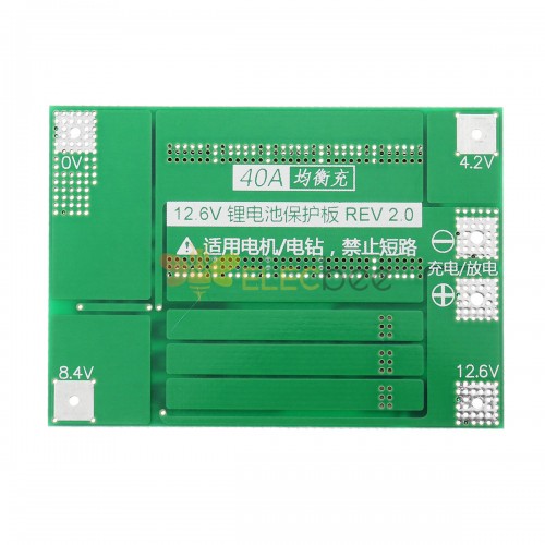 S A Li Ion Lithium Batterie Ladeger T Schutzplatine Pcb Bms F R