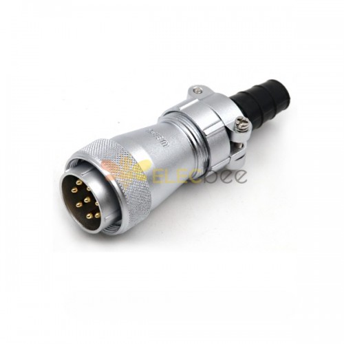 Pin Flange Socket And Straight Plug Series Wf Ti Z Male Plug And