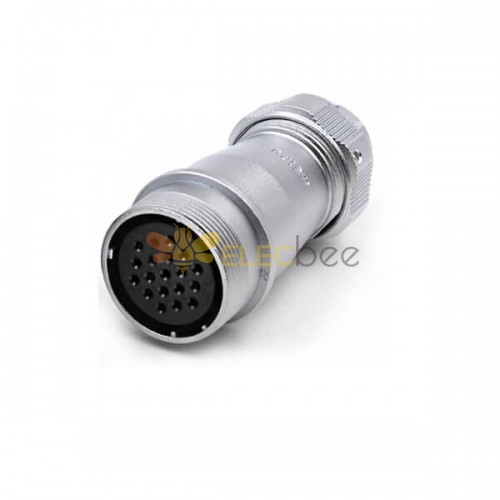 19pin Aviation Waterproof Male Plug And Female Socket WF32 TE ZE