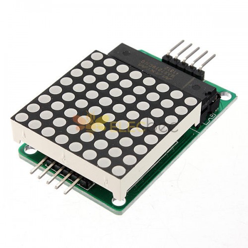 Max Dot Matrix Mcu Led Display Control Module Kit With Dupont Cable