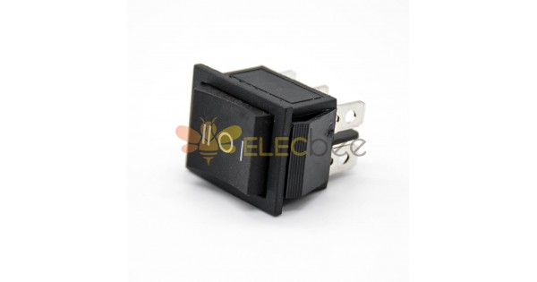 Power Switch Rocker Kcd Panel Mount Position Pin Solder Cable