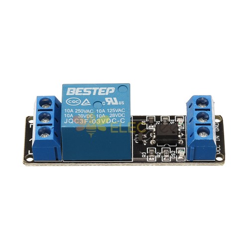 Channel V Low Level Trigger Relay Module Optocoupler Isolation