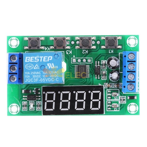 Yyc S V Channel Relay Module Cycle Trigger Delay Power Off Delay