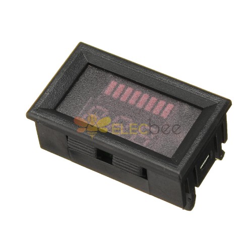 Pcs V Acid Red Lead Battery Capacity Voltmeter Indicator Charge