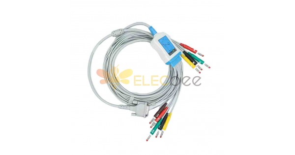 Compatible 10 Lead Ekg Cable Banana Iec For Schiller At1 At2 At2 Plus