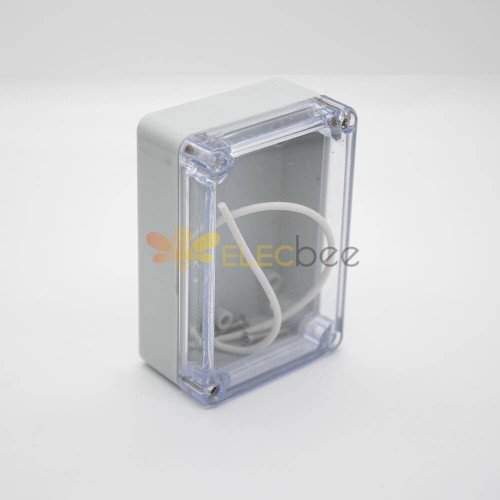 Dustproof Waterproof Junction Box Transparent Cover 588333 Screw Fixation