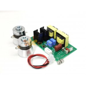 AC 220V 60W-100W Ultrasonic Cleaner Power Driver Board With 2Pcs 50W 40KHZ Transducers