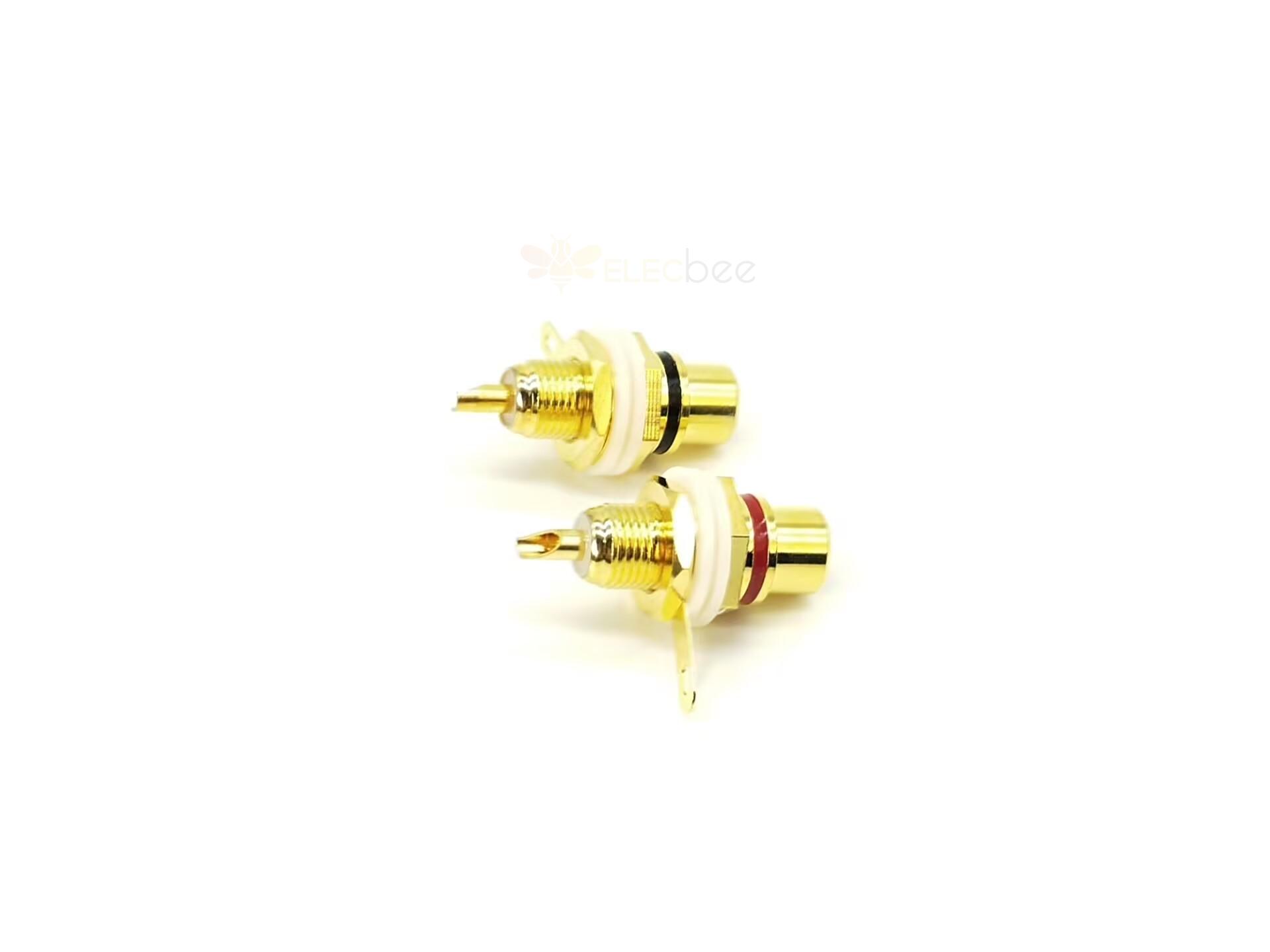 RCA Female Connector Speaker Terminal Panel Female Connector----1 Set