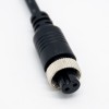GX12 2 Pines Cable Recto Hembra a Macho Y Tipo 1 a 2 20cm