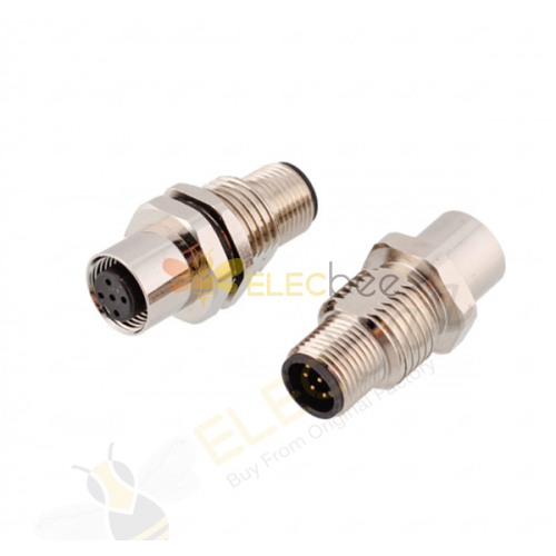 M12 Stecker auf Buchse Adapter I Typ Adapter A Code 3-Pin 4-Pin 5-Pin 8-Pin 12-Pin wasserdichter Stecker 8Pin