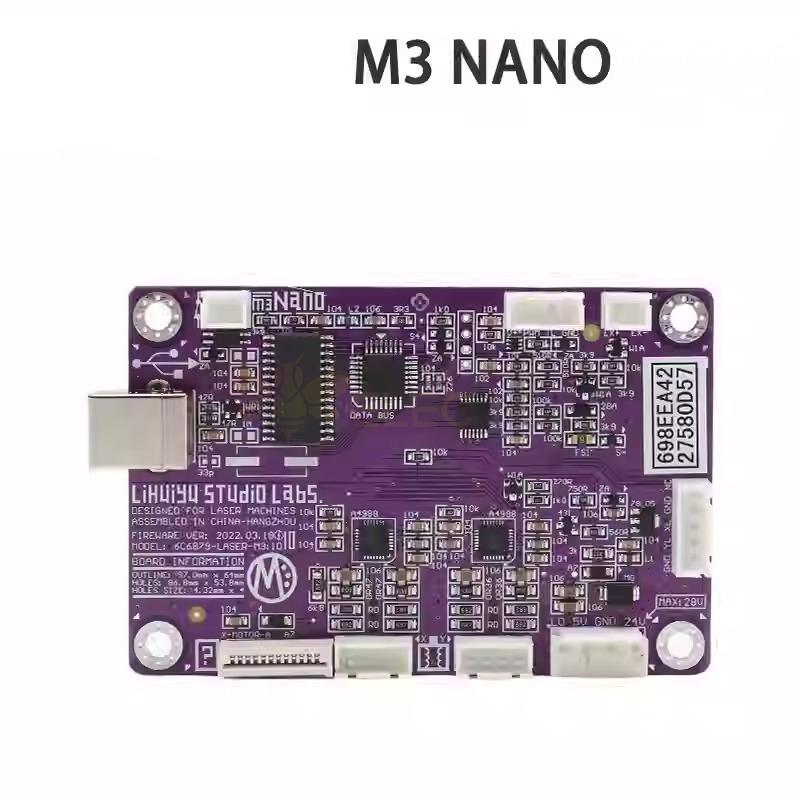 M3 Nano Laser Controller Материнская плата + Панель управления + Ключ A/B Система Гравер Резак DIY 3020 3040 K40