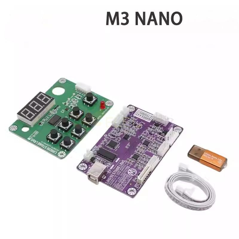 M3 Nano Laser Controller Материнская плата + Панель управления + Ключ A/B Система Гравер Резак DIY 3020 3040 K40