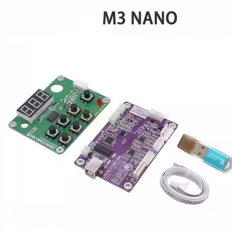 M3 Nano Laser Controller Материнская плата + Панель управления + Ключ A/B Система Гравер Резак DIY 3020 3040 K40