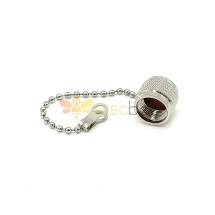 TNC Connector Dust Cap Male Straight with Chain 