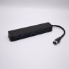 Док-станция USB3.0 Картридер Seven-In-One Многофункциональный USB-A Macbook Репликатор портов в алюминиевом корпусе