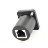 RJ12 6P6C Female to Female Panel Mount Coupler Versatile RJ12 Connector Adapter