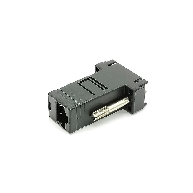 RJ45 bis DB9 Buchse RJ45 zu Buchse Standard D-Sub 9Pin gerade Adapter