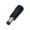 Adaptador de enchufe CC, conector CC de 5,5x2,5mm a conector Jack de 4,0x1,7mm, acoplador de 90 grados