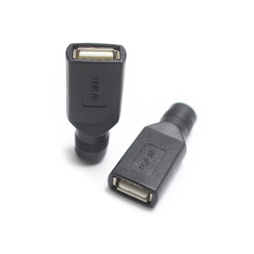 Convertitore presa DC a USB Adattatore USB femmina A Jack a DC 5,5X2,1 mm femmina 1 V ~ 36 V