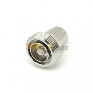 7 16 DIN To N Adapter N Male To Female DIN7/16 Straight Nickel Plating Coaxial Connector