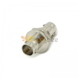 20pcs BNC Adapters Connectors Female to Female Nickel Plating