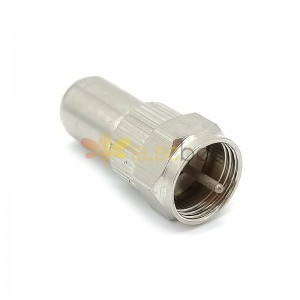 F Type Male to RCA Female Adapter Coaxial Connector Straight