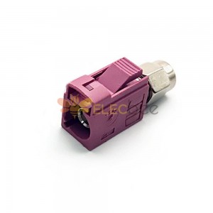 Adaptador de RF H Code Fakra Fêmea para SMA Macho Montagem em painel de carro Roteador sem fio Conector de veículo 20 unidades