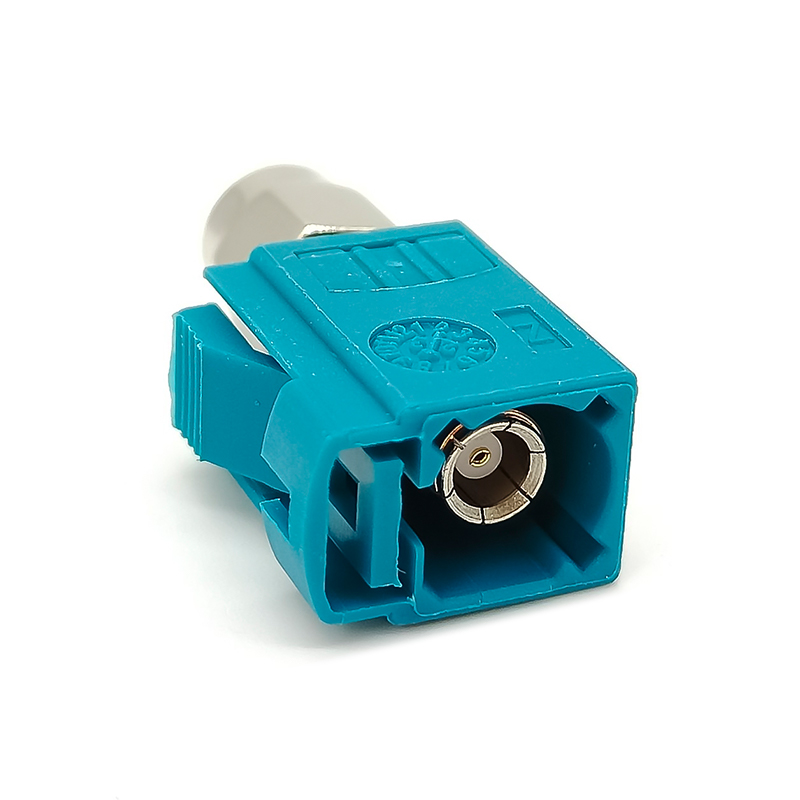 RF Adapter Z Code Fakra Female to SMA Male Car Panel Mount Universal Vehicle Connector Waterblue 20pcs
