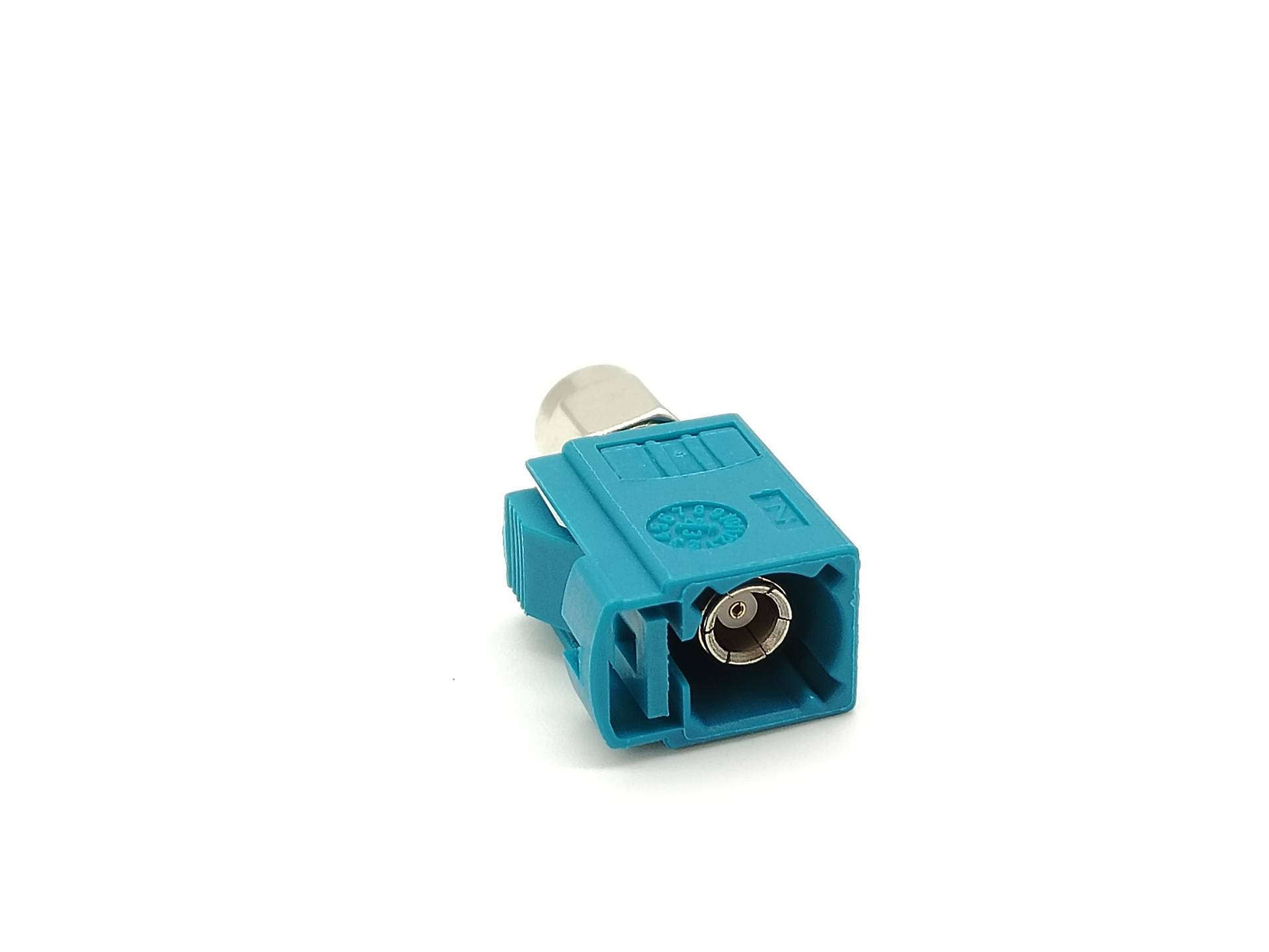 RF Adapter Z Code Fakra Female to SMA Male Car Panel Mount Universal Vehicle Connector Waterblue 20pcs