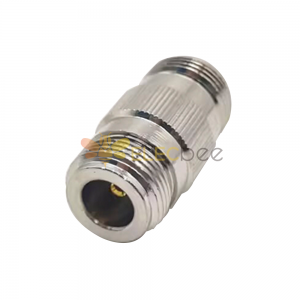 N Type Adaptateur féminin Pour Famale Coaxial Adapter Nickel Plating Straight Connector