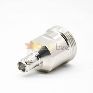 Adaptador NEX10 hembra a conector coaxial recto hembra 7/16 hembra