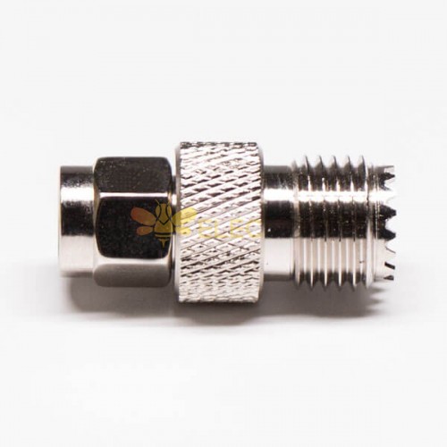 UHF Female to SMA Male Adapter Coaxial Connector Straight