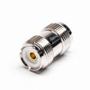 Adaptador hembra a hembra conector coaxial RF