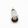 Coaxial BNC Adapter To 3.5mm Female To Male 180°Nickel Plated Connector