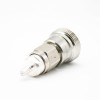 DIN Adapter DIN 7/16 Female To QMA Female Adapter Coaxial Connector Straight Nickel Plated