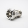 DIN Connector Adapter DIN7/16 To 4.3-10 Female To Female Straight Nickel Plating Coaxial Connector