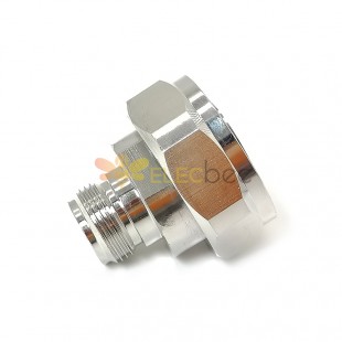 N Female To 7/16 DIN Male Adapter Nickel Plating 180° RF Coaxial Connector