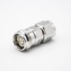 RF Adapters Connectors 4.3-10 Female To N Male 180 Degree Nickel Plating