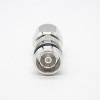 RF Adapters Connectors 4.3-10 Female To N Male 180 Degree Nickel Plating