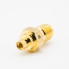 SMA Buchse Adapter zu MMCX Buchse KK Adapter gerade Gold Plating Koaxial-Stecker