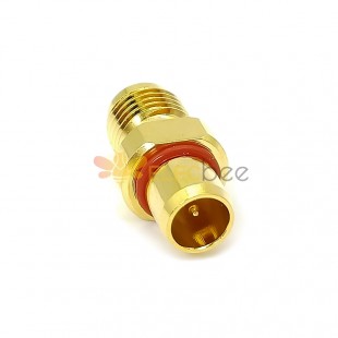 SMA FemaleAdapter SMA Female To BMA Male Straight RF Adapter Gold Plating