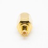 SMA Masculino para MCX Macho JJ Adaptador Coaxial Conector Straight Gold Plating