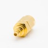 SMA Male To MMCX Male JJ Adapter Gold Plating Coaxial Connector Straight