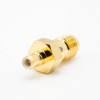 SMB To SMA Adapter Female To Male Straight Gold Plating Coaxial Connector