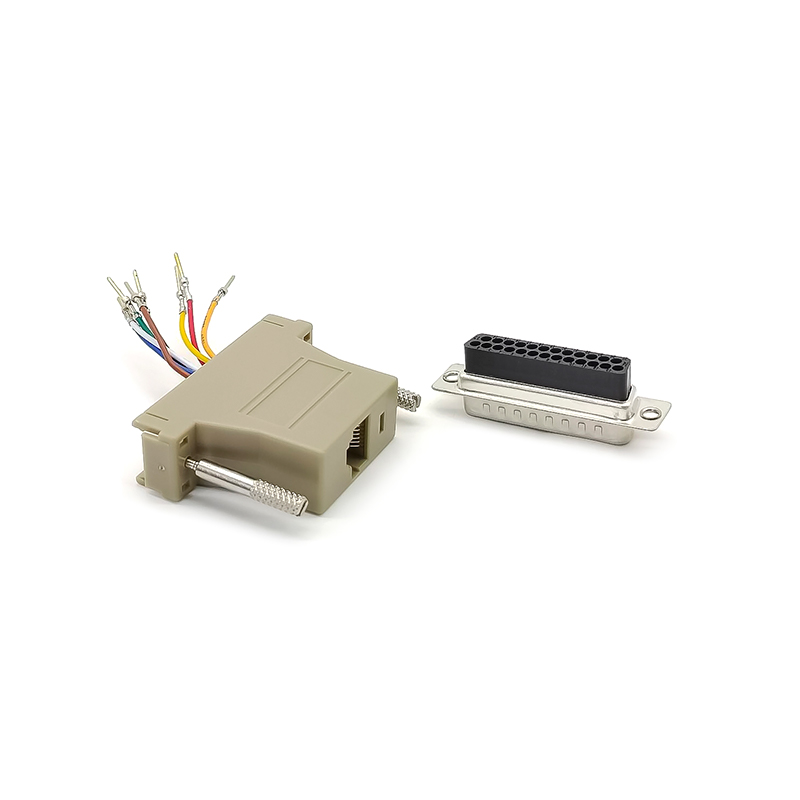 DB25 Male to RJ45 Adapter for Compatible Converter