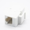 Cat6 RJ45 Coupler Femme à Ethernet Femelle Gigabit Keystone Jack Coupler Blanc