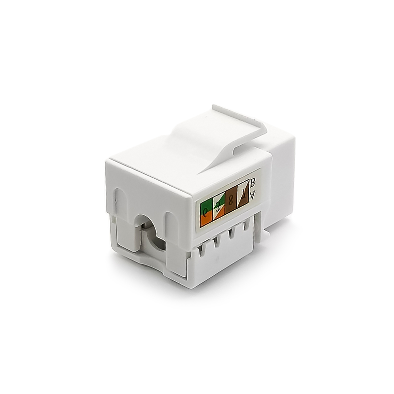 Conector hembra del acoplador Keystone Jack de red RJ45 Cat5e