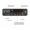5Pcs 5V 蓝牙 5.0 MP3 解码器 LED 频谱显示 APE 无损解码 TWS 支持 FM USB AUX EQ 汽车配件
