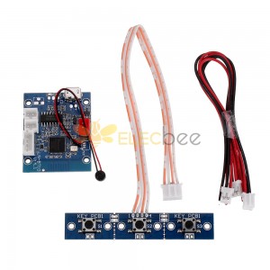 Carte amplificateur stéréo 5W + 5W PAM8406 Module récepteur Audio Bluetooth 4.1 pur avec élimination du bruit AEC/ANC pour les appels mains libres